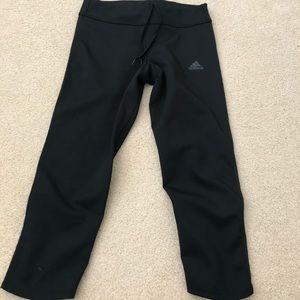 adidas climacool cropped running leggings
